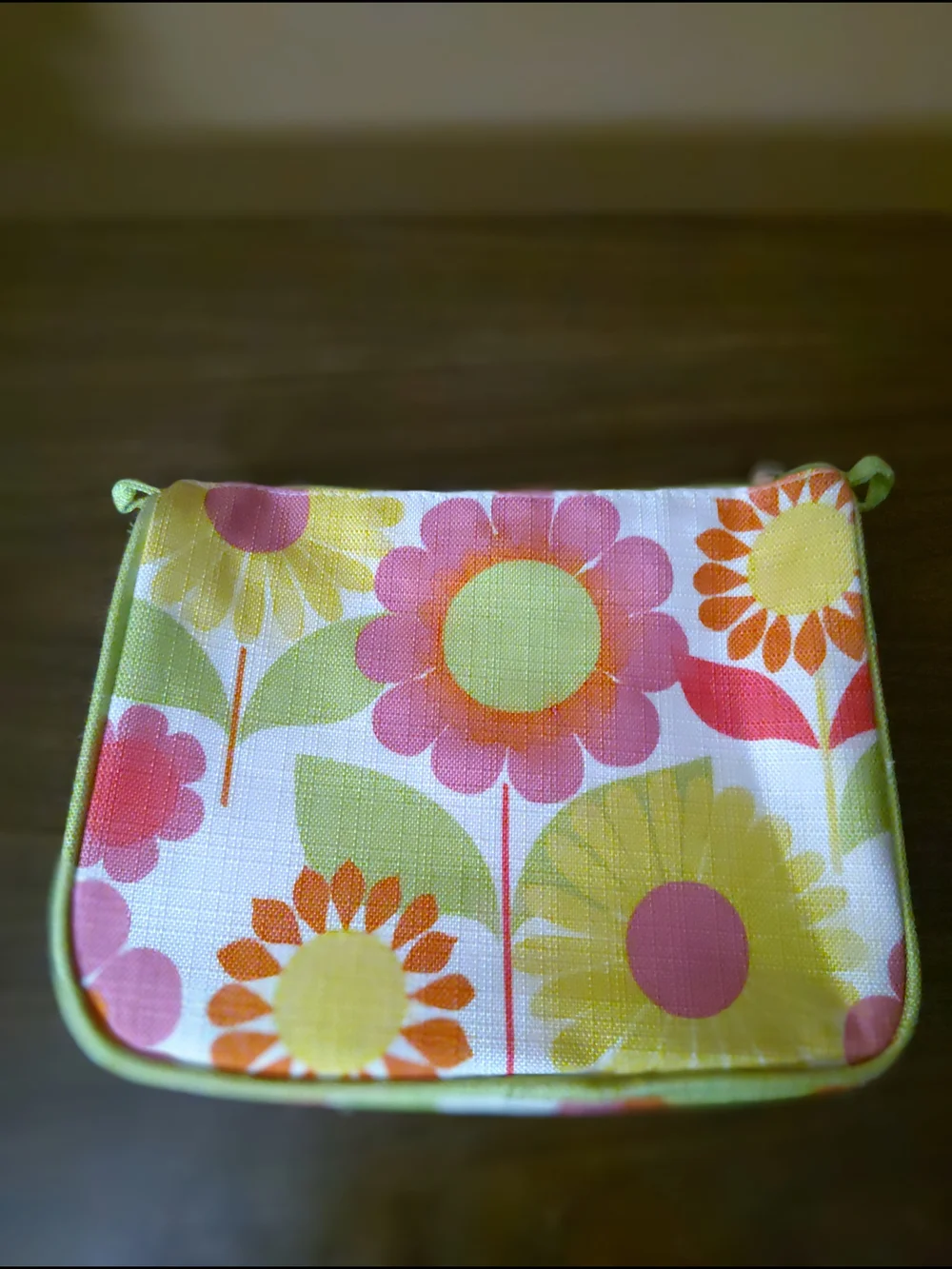 Clinique Make-up Bag - Pink, Yellow & Green